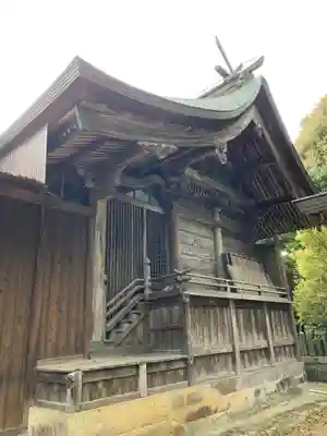 乎疑原神社の本殿・本堂
