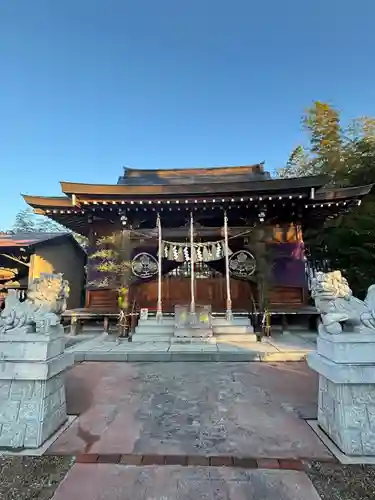 諏訪神社の本殿・本堂