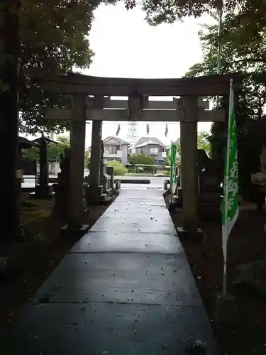 入間野神社の鳥居