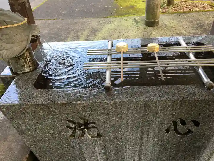 大虫神社の手水舎