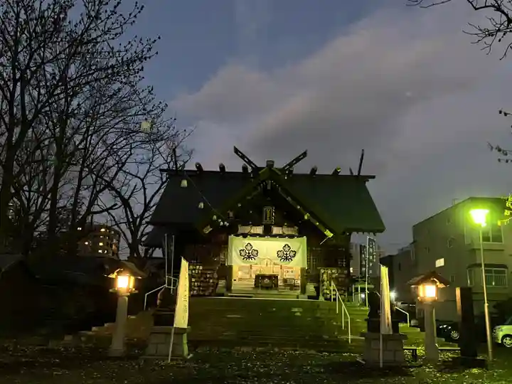 札幌諏訪神社の本殿・本堂