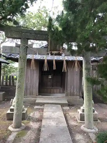 大麻比古神社の鳥居