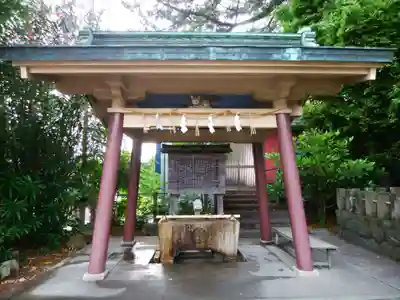 元城町東照宮の手水舎