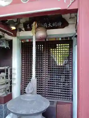 美喜井稲荷の本殿・本堂