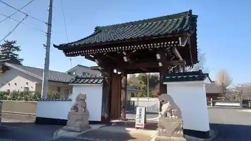 芳林寺の山門