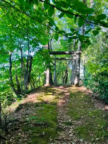 風巻神社奥社の鳥居