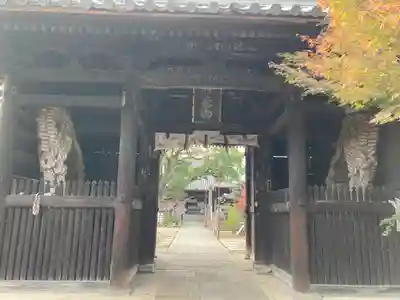 一宮寺の山門・神門