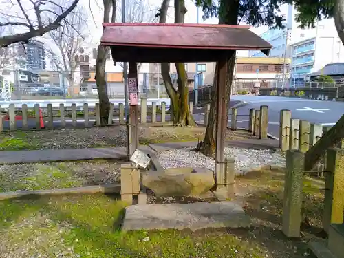 稲荷神社（大松稲荷神社）の手水舎