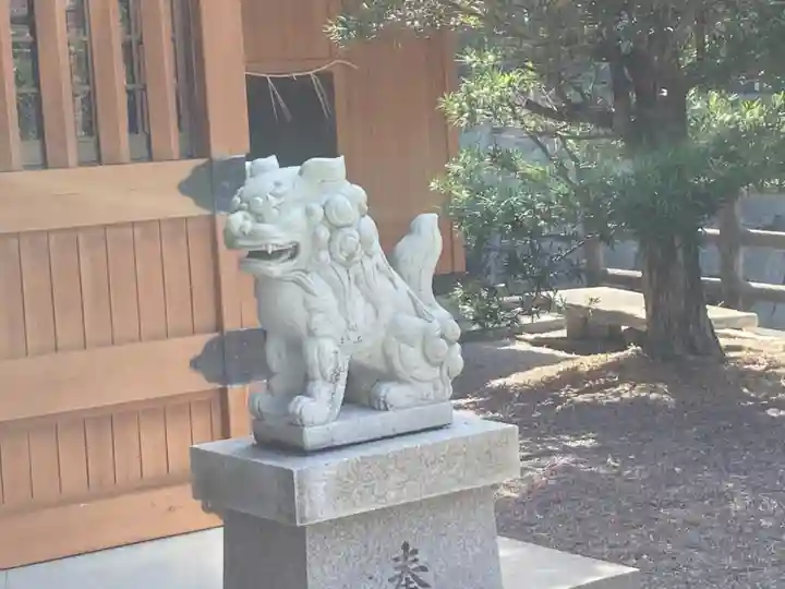 外泊天満神社の狛犬