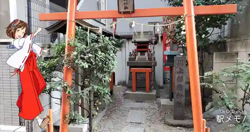 川上稲荷神社の鳥居