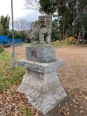 下宿八幡神社の狛犬