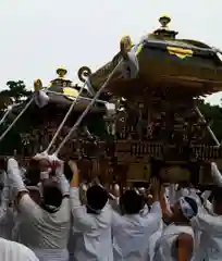 安房神社のお祭り