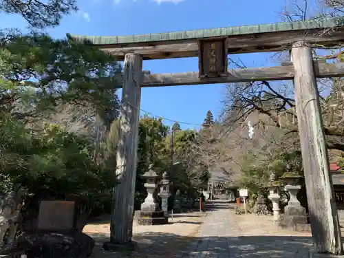今市瀧尾神社の鳥居
