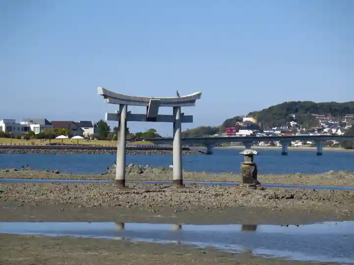 御島神社の鳥居