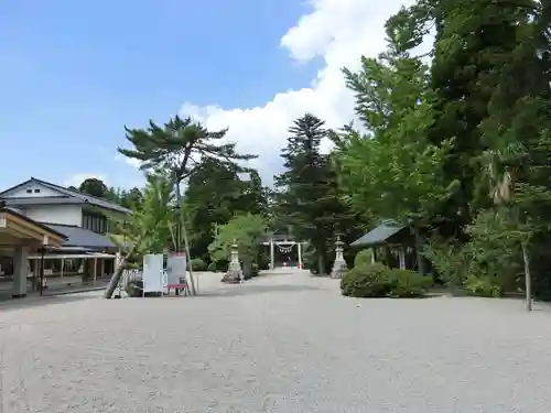 越中一宮 髙瀬神社の鳥居