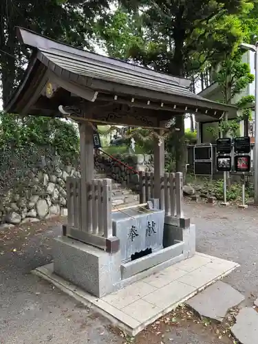 日吉神社の手水舎