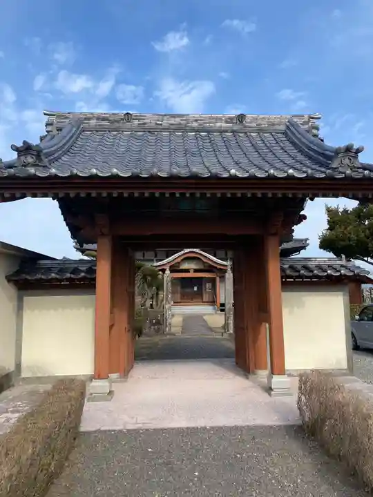 福田寺の山門・神門