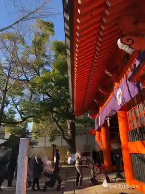 葛飾八幡宮の山門・神門