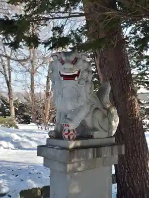 島松神社の狛犬
