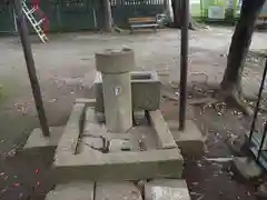 毛長神社の手水