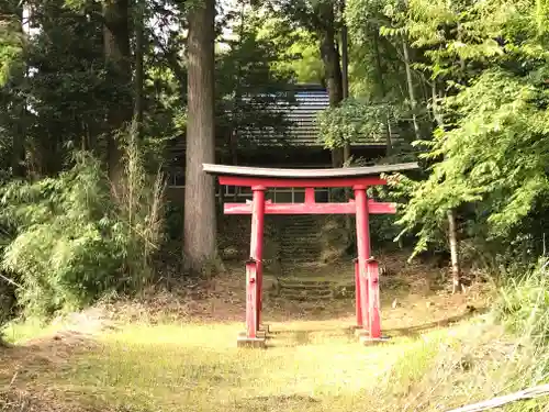 山神神社の鳥居