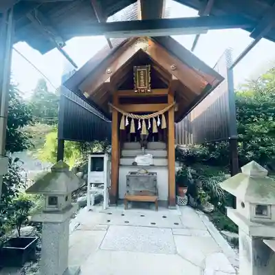 髙帝龍王龍神社（白山宮末社）の本殿・本堂