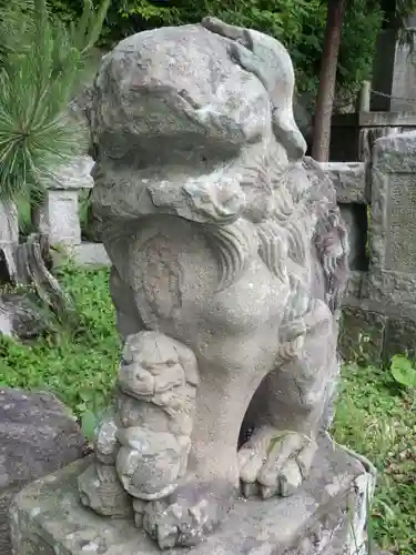 黒木神社の狛犬