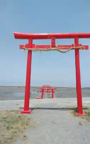 大魚神社の鳥居