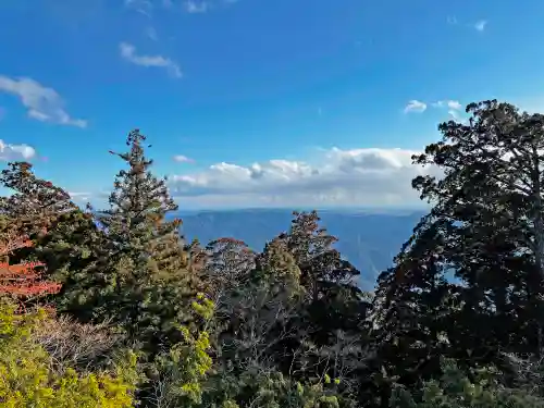 秋葉山本宮 秋葉神社 上社の景色