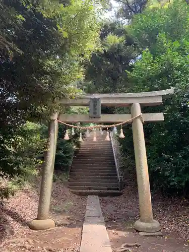 上下諏訪神社の鳥居