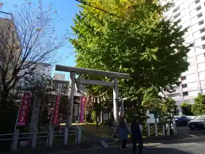 庚申神社の鳥居