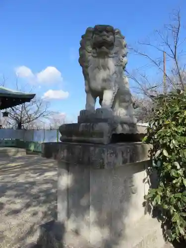 柳澤神社の狛犬