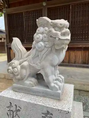 舞子六神社/まいこむの宮の狛犬