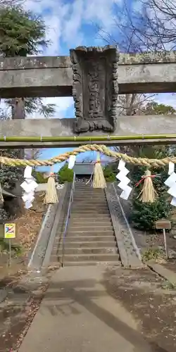 金田神社の鳥居