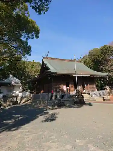 菟足神社の本殿・本堂
