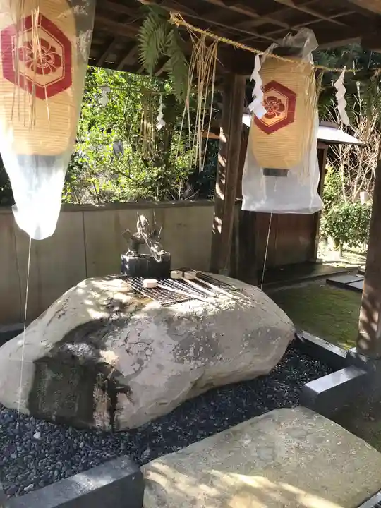 熊野神社の手水舎
