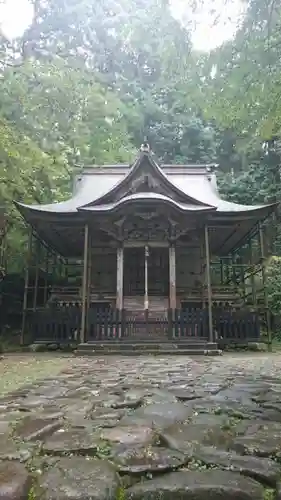 平泉寺白山神社の本殿