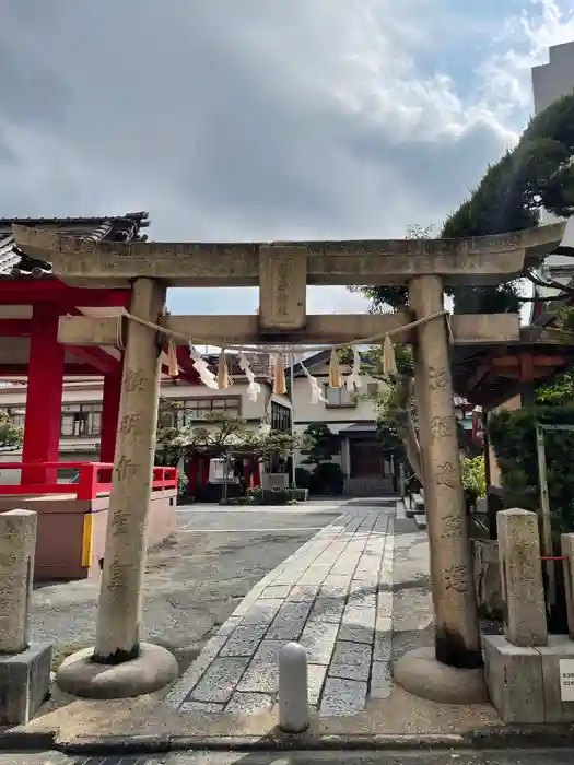 菅原神社の鳥居