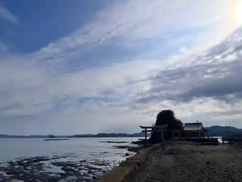 都々智神社の景色