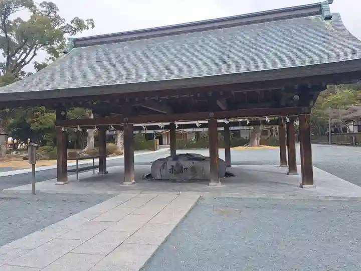宗像大社の手水舎
