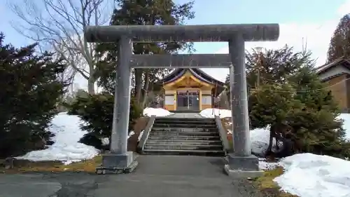 早来神社の鳥居