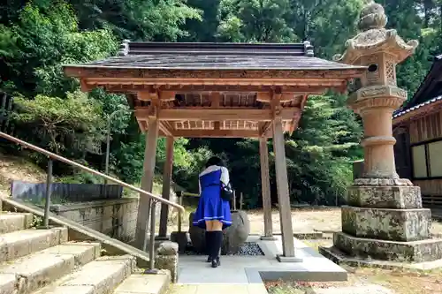 高野宮(内神社)の手水舎