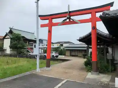泉州磐船神社の鳥居