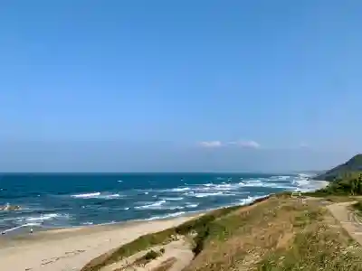 稲佐の浜　弁天島(島根県)