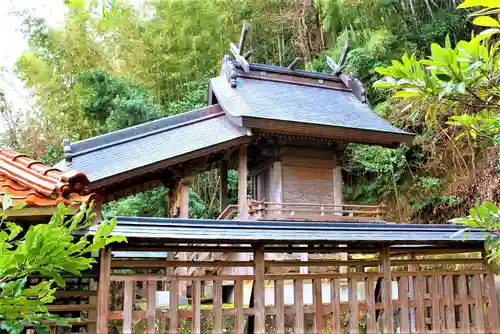 五十田神社の本殿