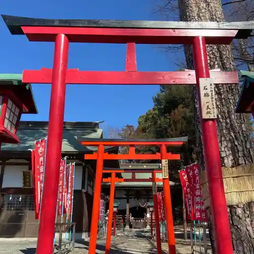 下野國一社八幡宮の鳥居