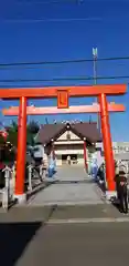 新川皇大神社の鳥居