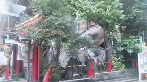 五十稲荷神社(栄寿稲荷神社)の周辺