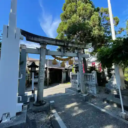 奥田神社の鳥居