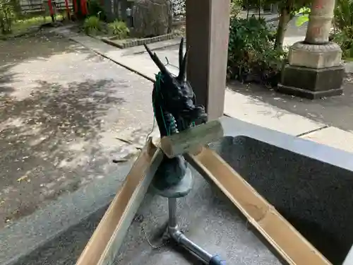 若宮八幡宮 の手水舎